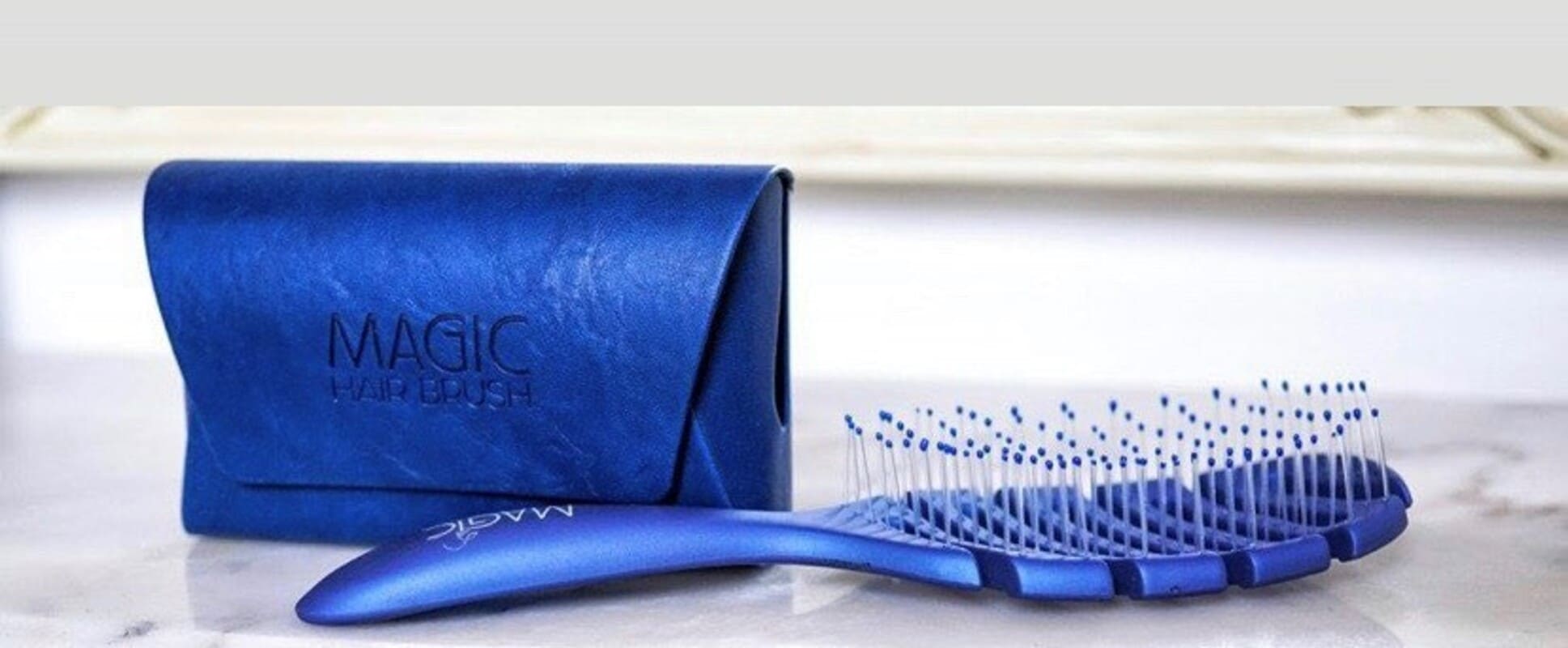 Magic Hair Brush (Blue) - Claire Allan's Hair Design